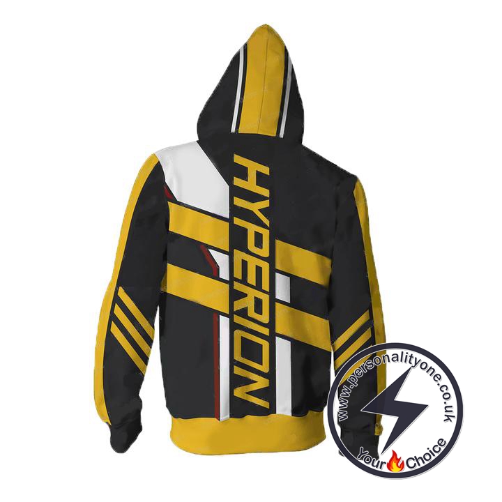 Borderlands Hoodies - Borderlands Hyperion Zip Up Hoodie Jacket